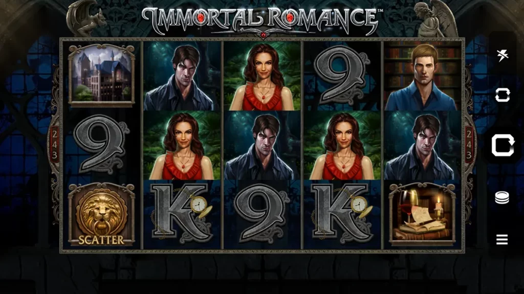 Immortal Romance Slot Screenshot