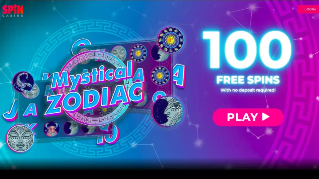 Spin Casino 100 no deposit free spins