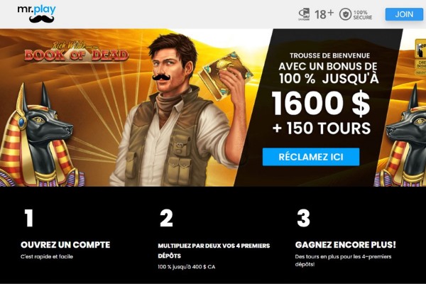 Mr Play Casino bonus