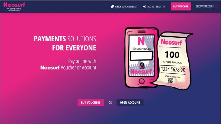 Neosurf : So Simple to Pay and Play Via le web