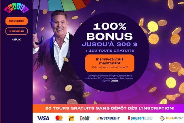 Wheelz Casino bonus