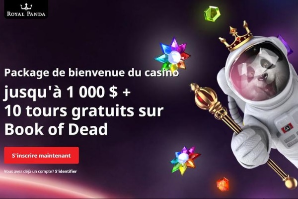 Royal Panda Casino bonus 