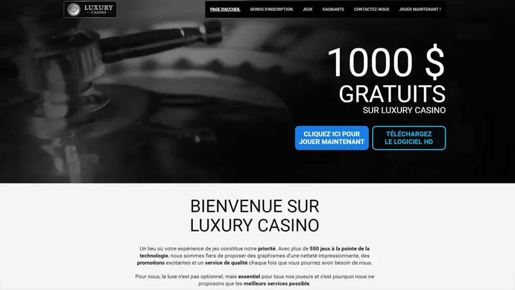 Luxury Casino en ligne