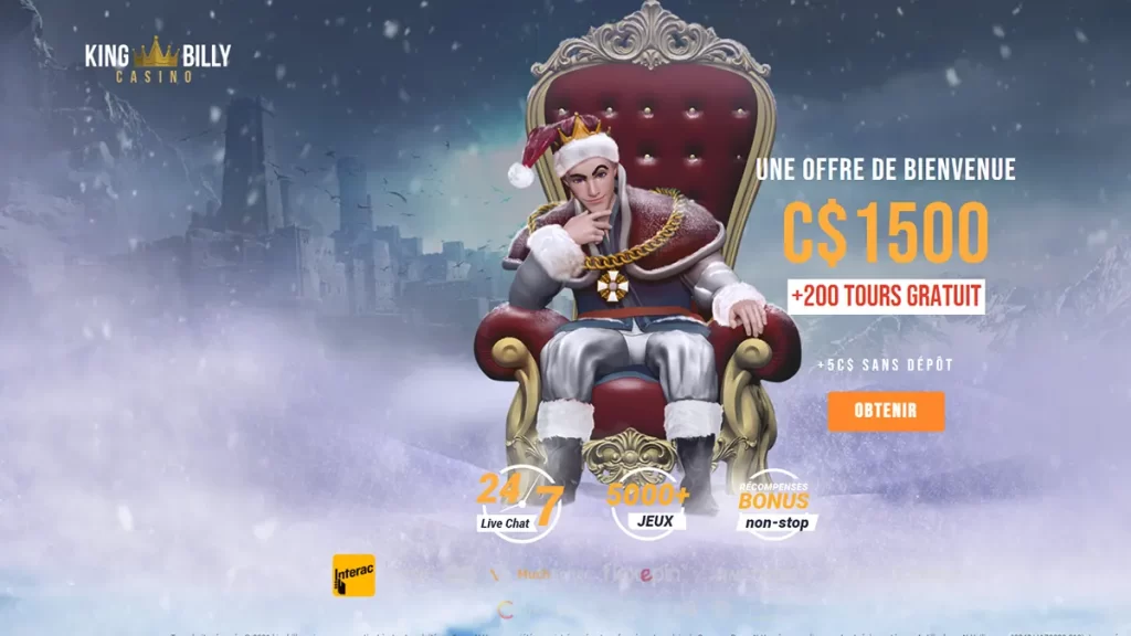 King Billy homepage