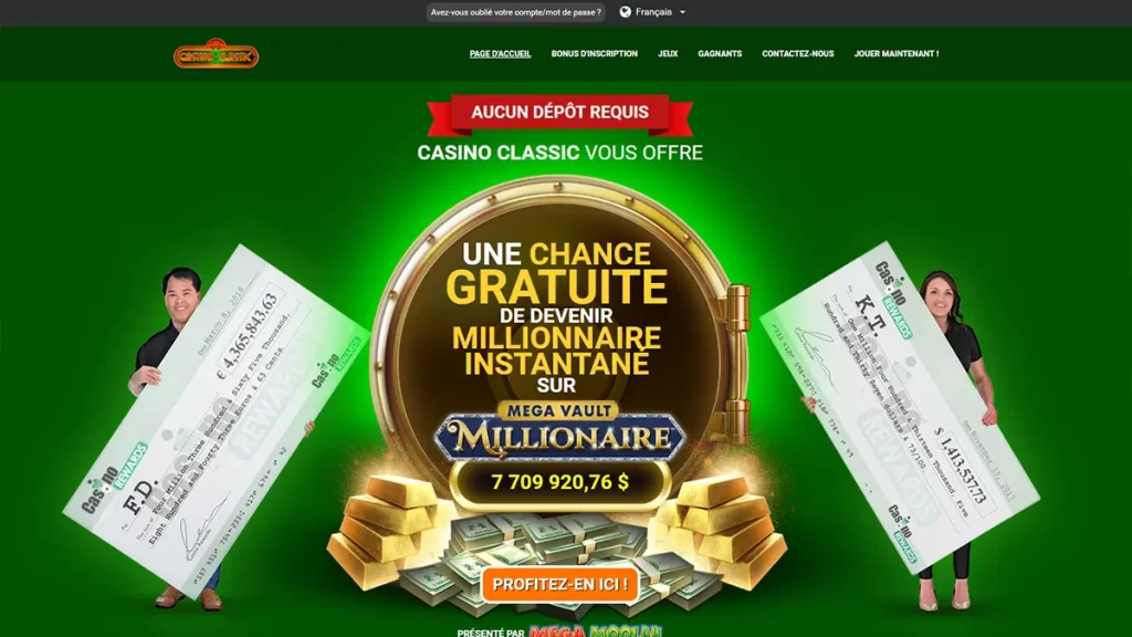 Casino Classic en ligne