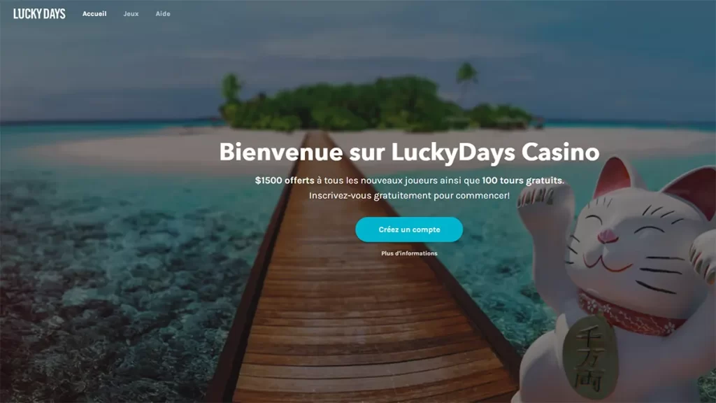 Lucky Days Casino Canada Avis