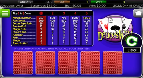 vidéo poker
