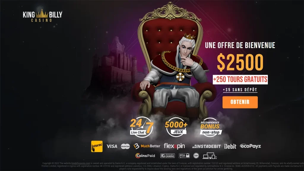 King Billy Casino Canada