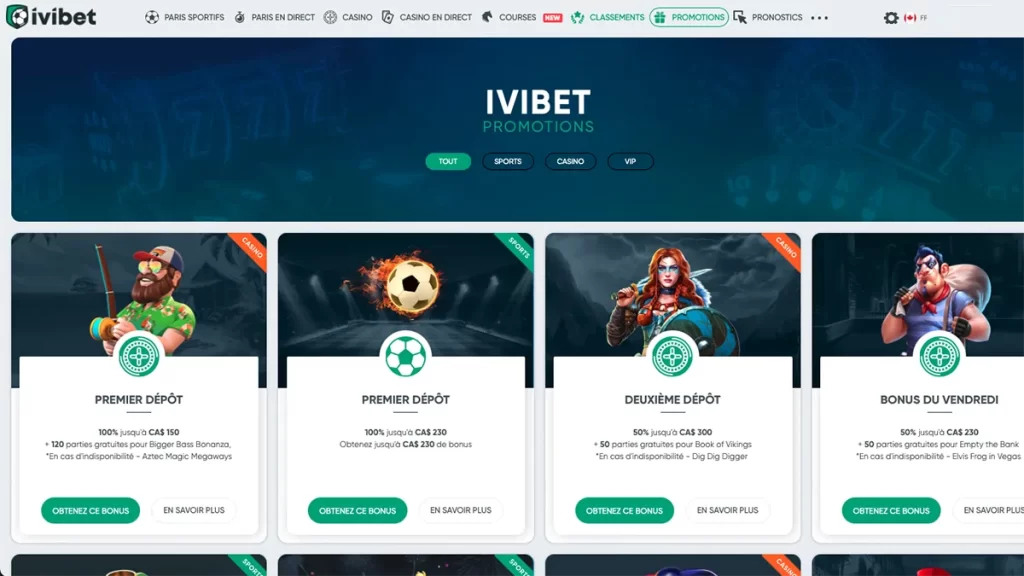 Ivibet casino promotions