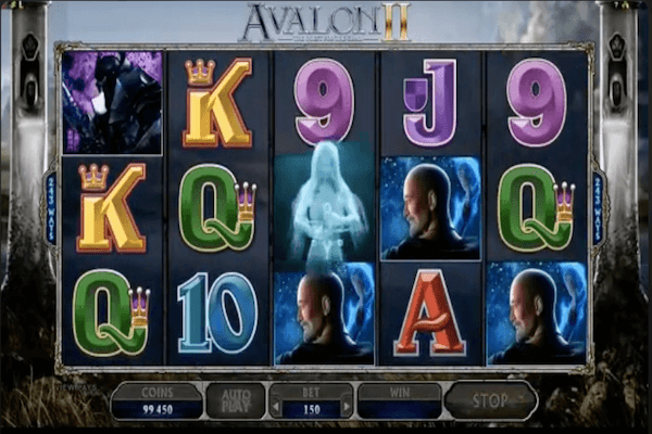 Avalon II slot game screenshot