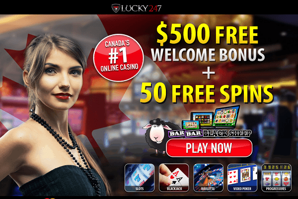 Lucky247 Canada offer