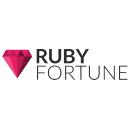Ruby Fortune Casino Logo White Circle