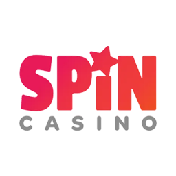 Spin Casino Logo White Circle