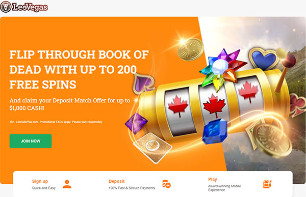 LeoVegas Casino Canada