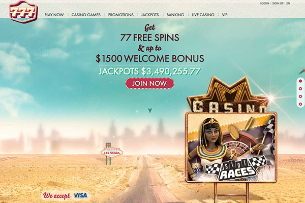 777Casino Canada home