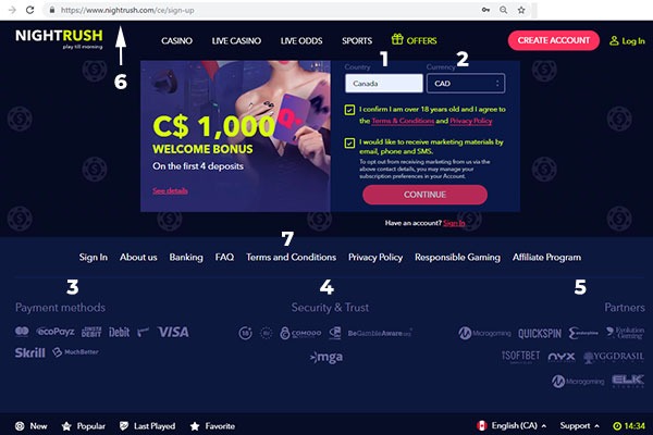 Online Casino Checklist Info