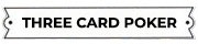 Live Three Card Poker slot review Logo of Live Three Card Poker slot