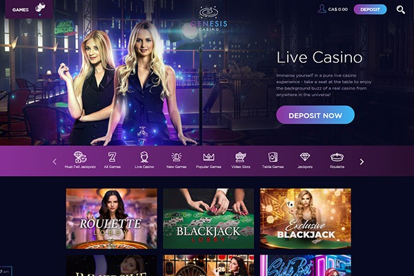 Genesis Live Casino