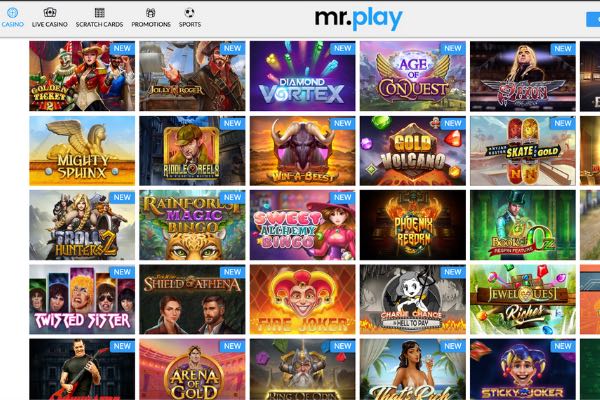 mr play casino games