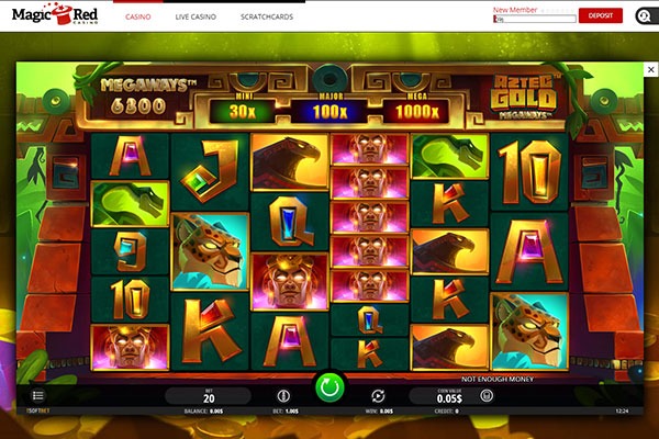 Magic Red Aztec Gold slot game