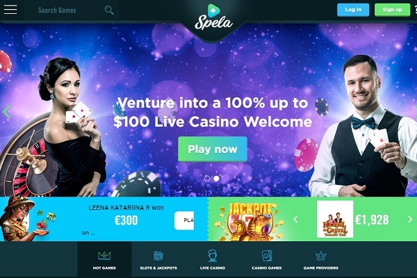 Spela Casino Live