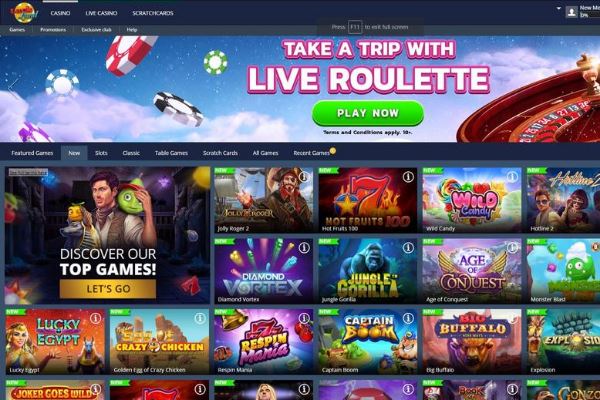 luckland casino games