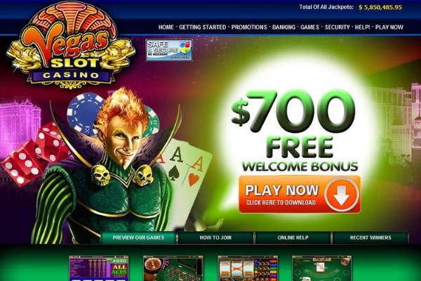 vegas slot casino homepage