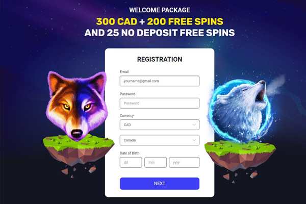 Woo Casino 25 Free Spins Landing Page