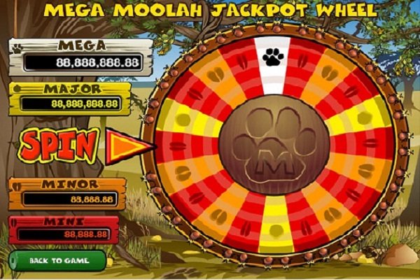 Mega Moolah Bonus Wheel