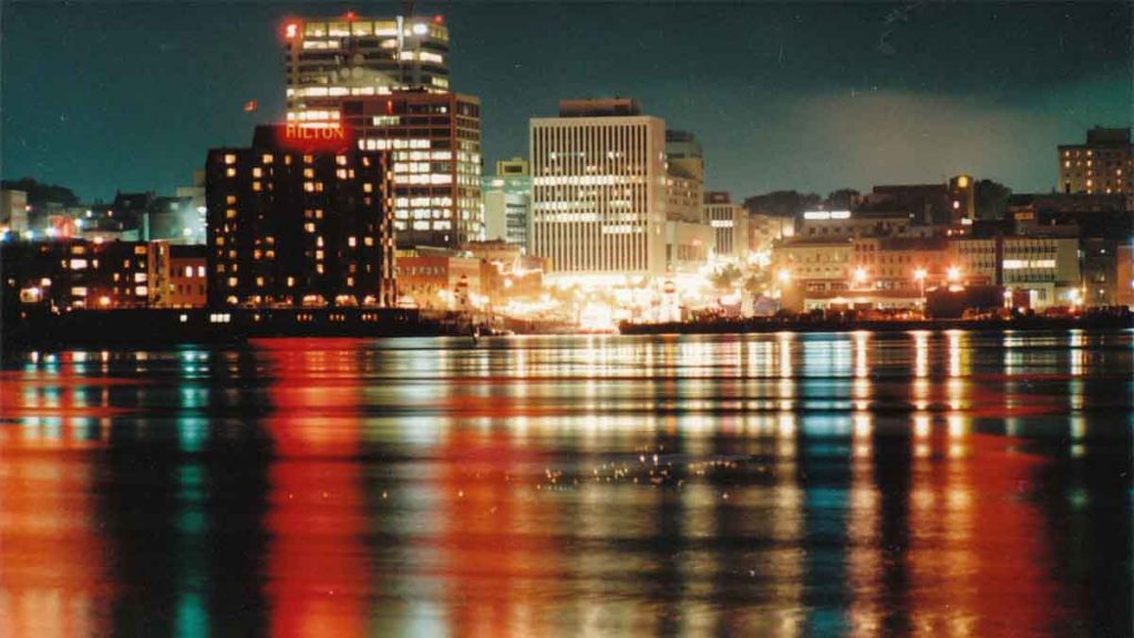 New Brunswick skyline