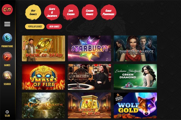 Casino Masters games