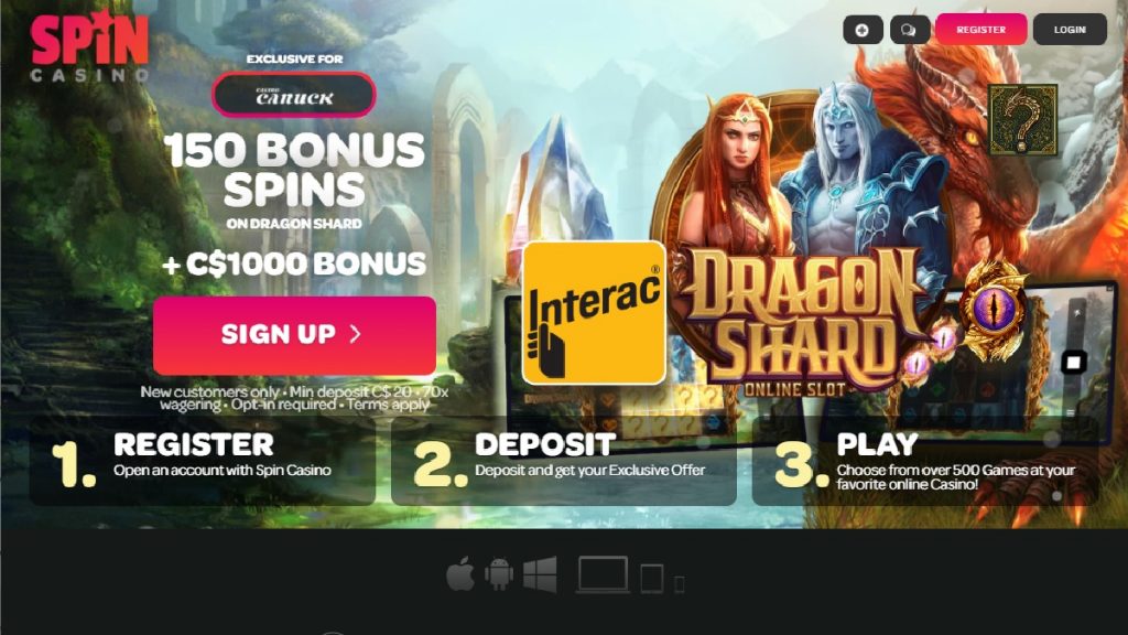 Spin Casino 150 Free Spins