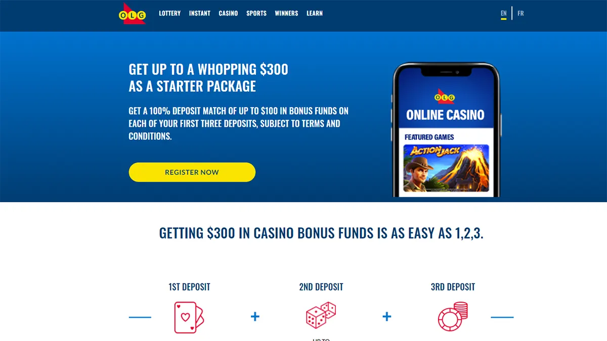 OLG Bonuses and Promotions
