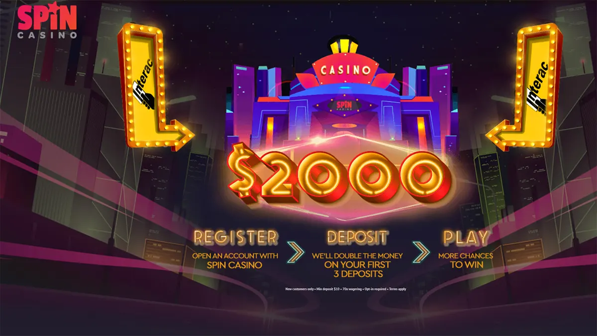 Spin Casino $2000 Bonus