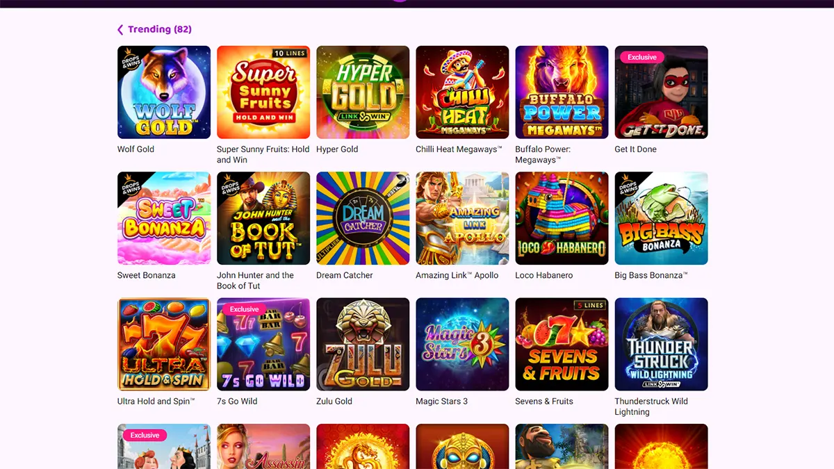 Boo Casino Games