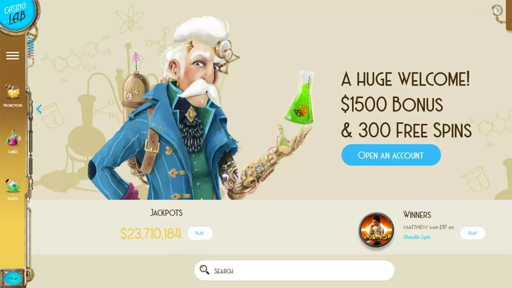 Casino Lab Canada Review