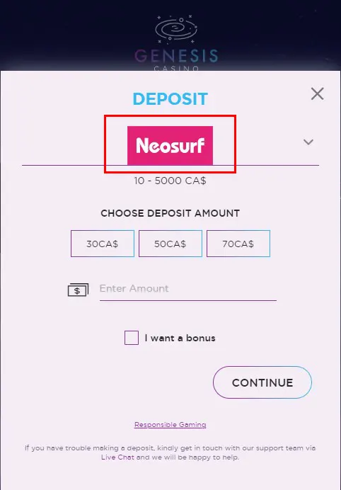 Genesis Group Limited Casinos that Accepts Neosurf