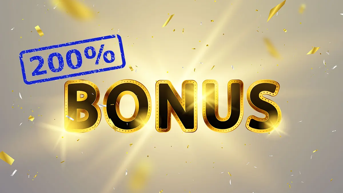 200% Casino Bonuses