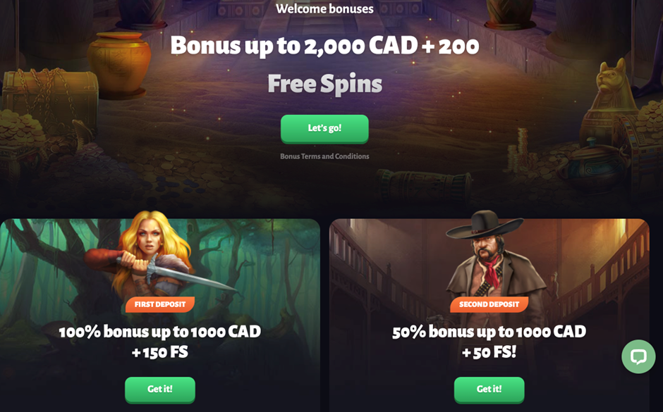 Slots Hunter Welcome Bonus