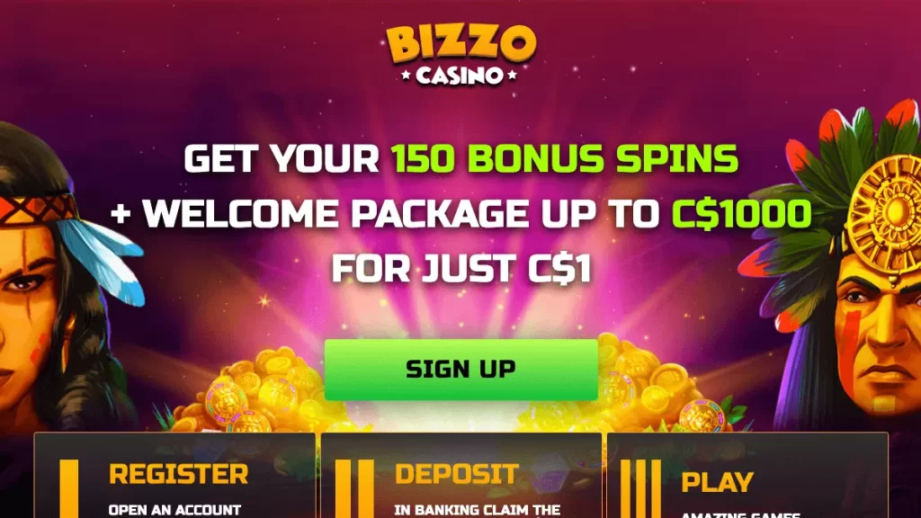Bizzo Casino $1 Deposit Bonus