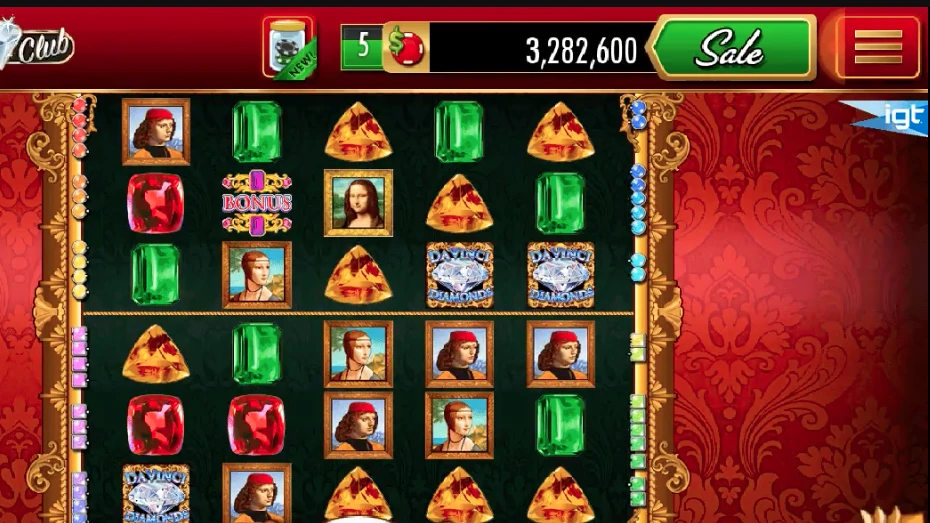 Tangkapan layar aplikasi slot DoubleDown Casino