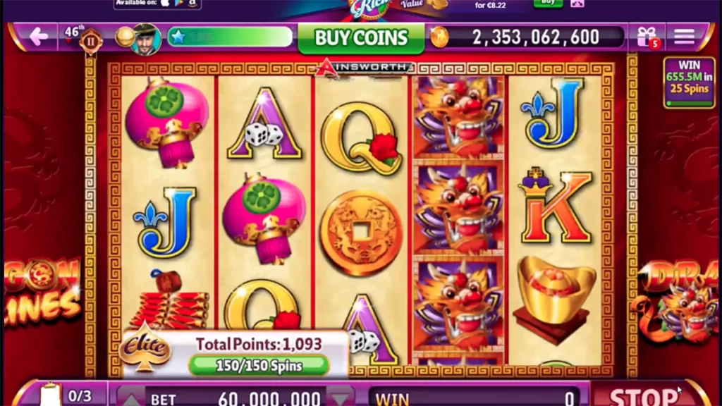 Hit It Rich slot screenshot