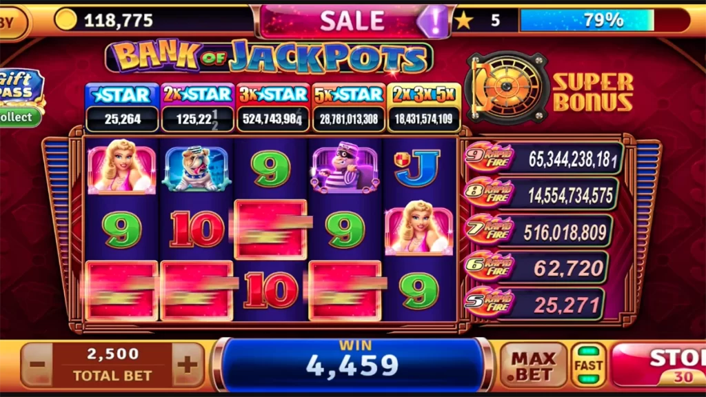 House of Fun slot app screenshot