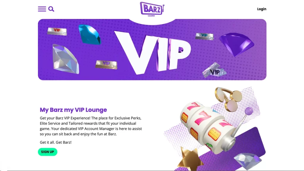 Barz Casino VIP