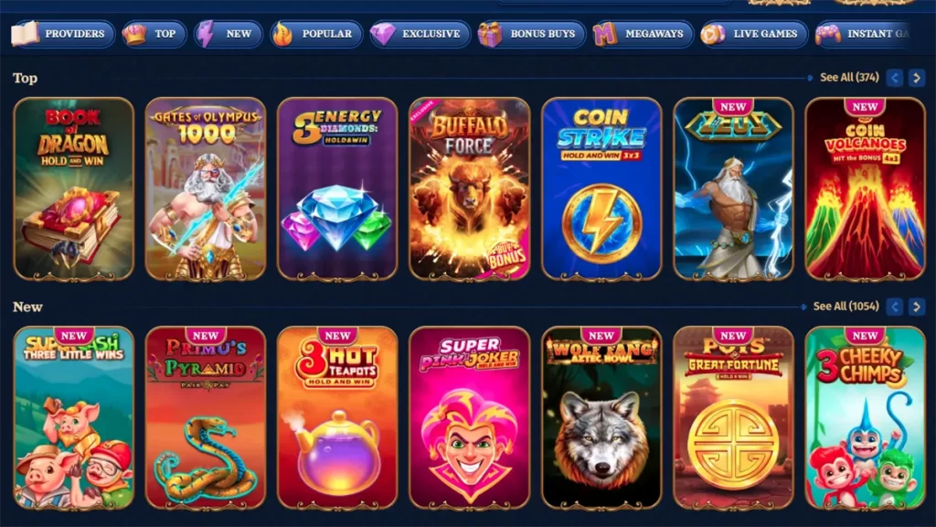 Casombie Casino Games