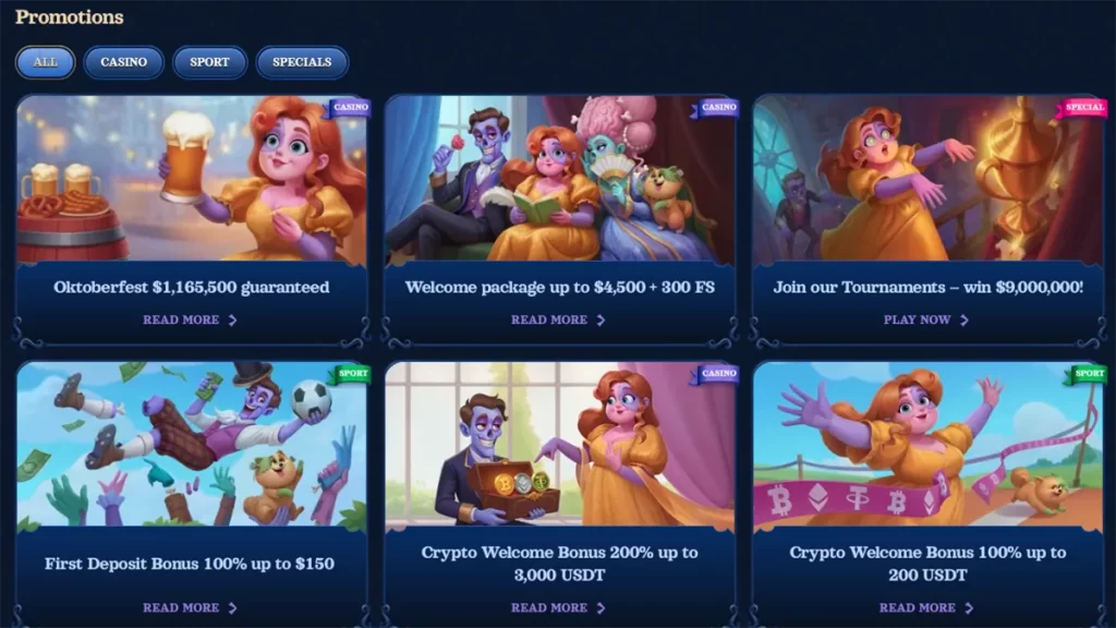 Casombie casino promotions