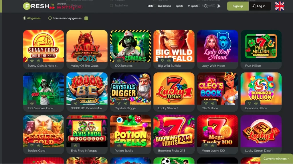 Fresh Casino slots