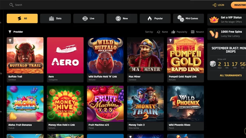 Stay Casino games