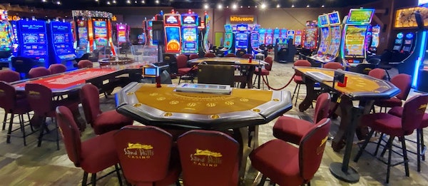 Sand Hills Casino Table Games