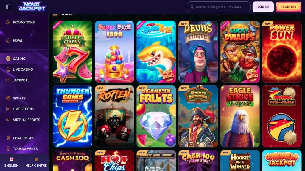 NovaJackpot Casino Slots